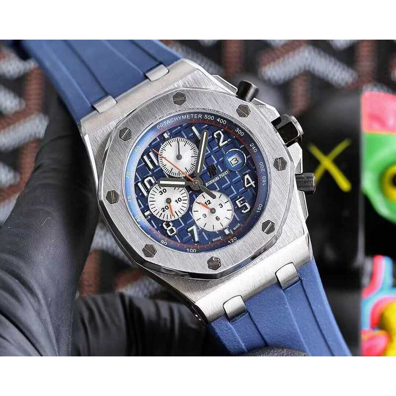 Audemars Piguet Royal Oak Offshore Chronograph Watch-Blue