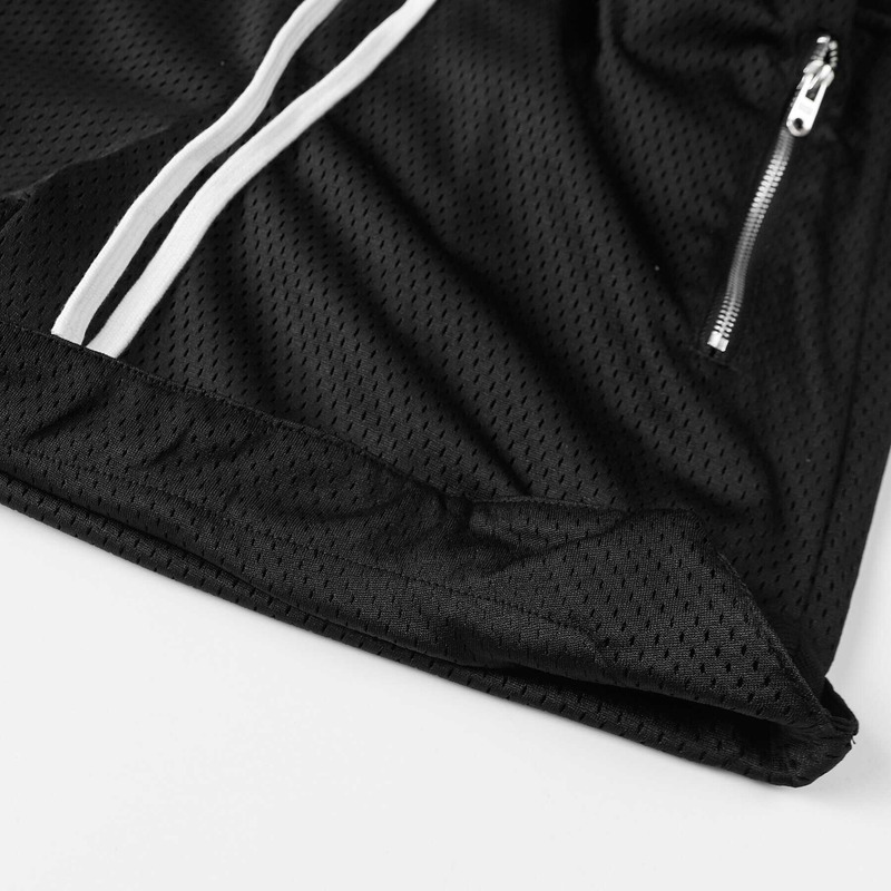 Essentials Fear of God Mesh Drop Shorts Black