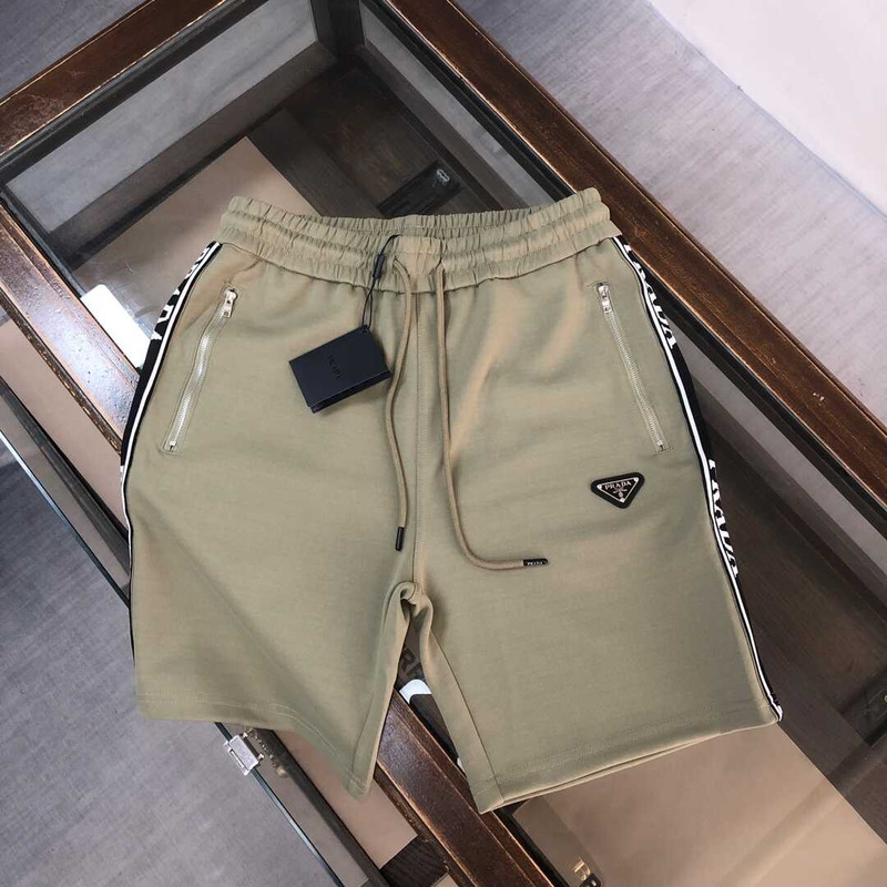 Pra*a logo short cotton apricot