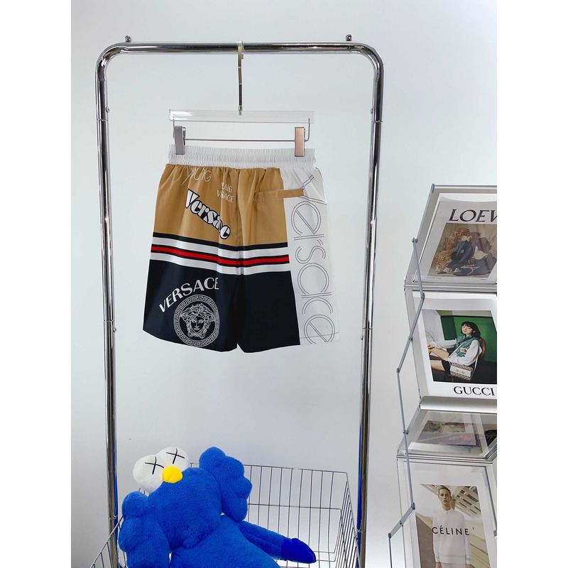 Versace Logo Printed Short in Muticolor