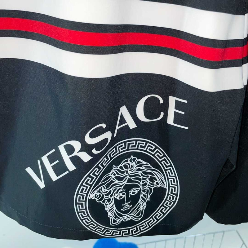 Versace Logo Printed Short in Muticolor