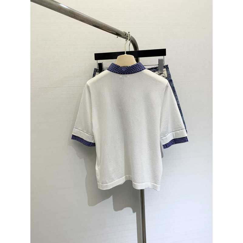 Miu Miu Polo Shirt White