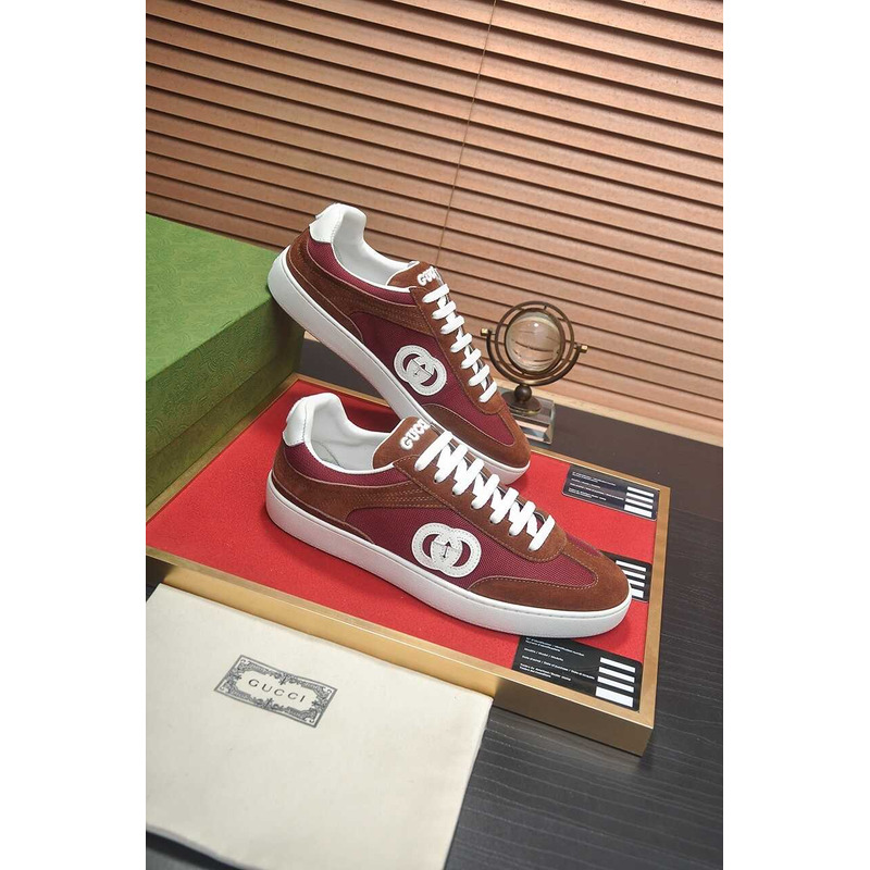 G*u*i interlocking g sneaker red