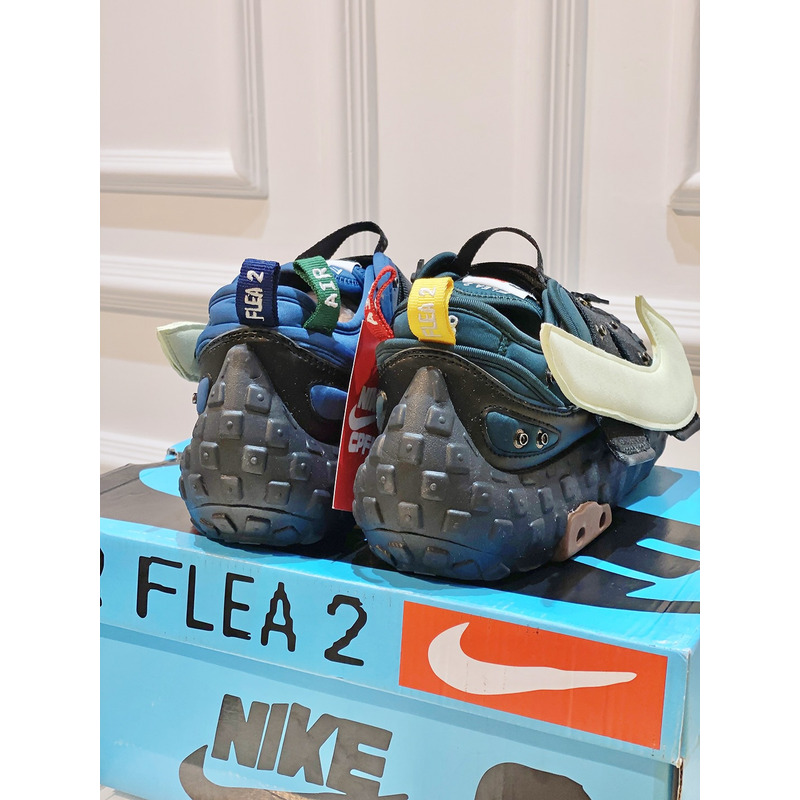 Nike x Cactus Plant Flea Market Air Flea 2 Sneakers Black And Blue