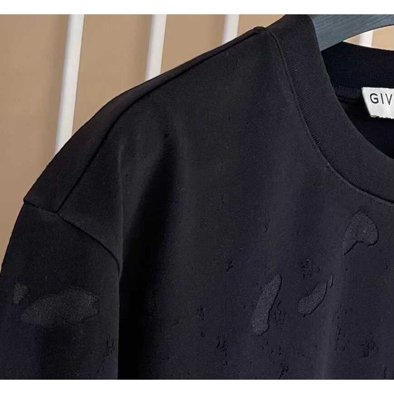Givenchy Paris Print T-Shirt Black