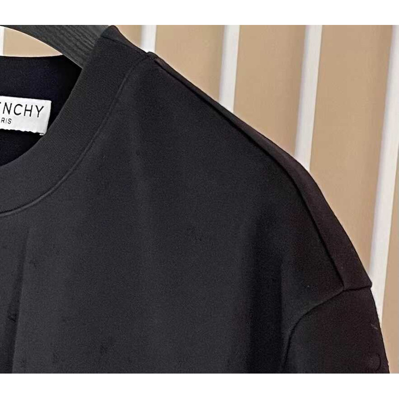 Givenchy Paris Print T-Shirt Black