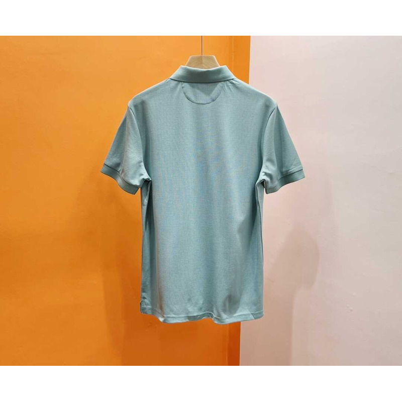 Tom Ford Cotton Polo Shirt Blue