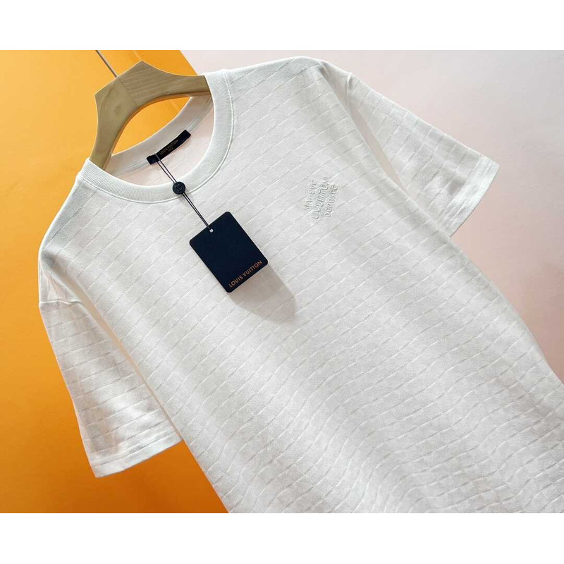 l**is V*t*n t-shirt crewneck white