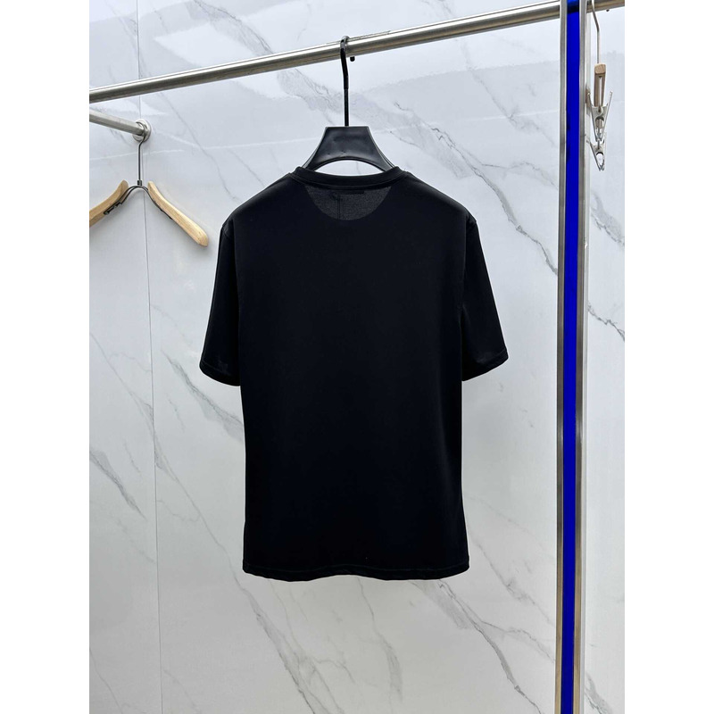 Versace Medusa Logo Cotton T-Shirt Black