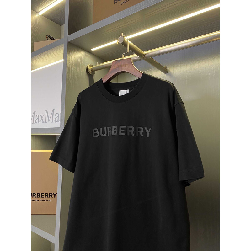 B**rry logo cotton t-shirt black