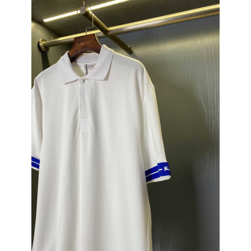B**rry cotton polo shirt in chalk