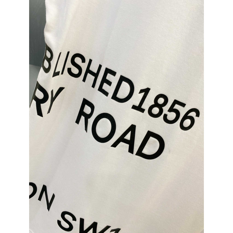 B**rry logo printed cotton t-shirt white