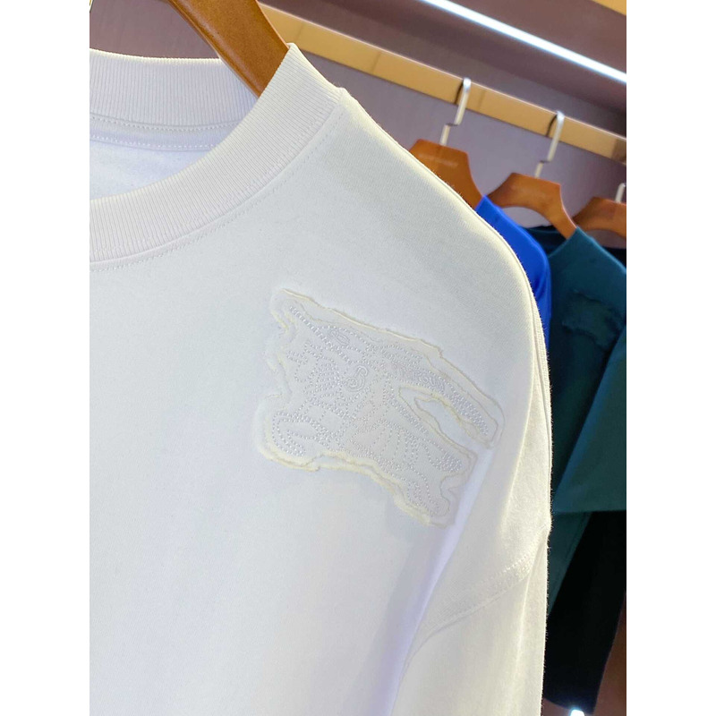 B**rry logo embroidered t-shirt white