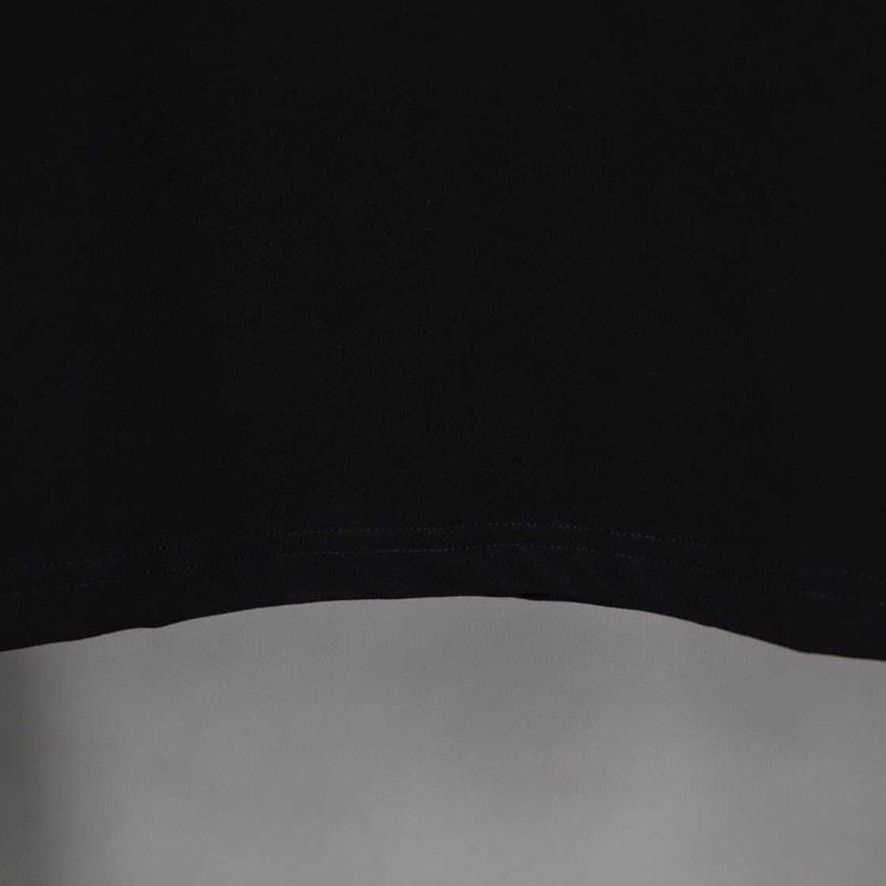 l**is V*t*n bead-embroidered cotton t-shirt black