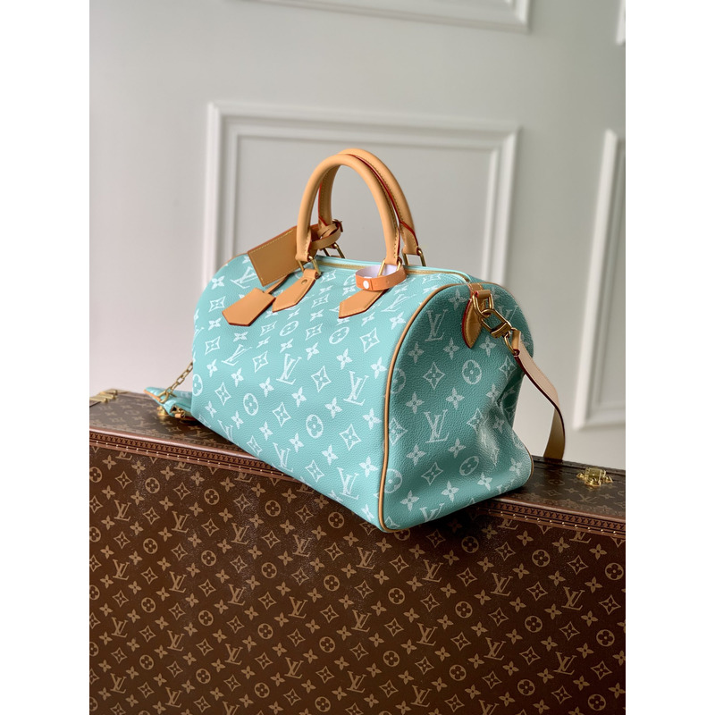 l**is V*t*n speedy p9 bandoulière turquoise