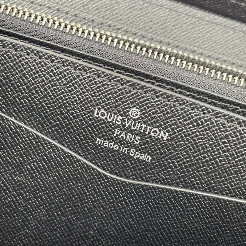 l**is V*t*n zippy xl wallet monogram eclipse black/gray