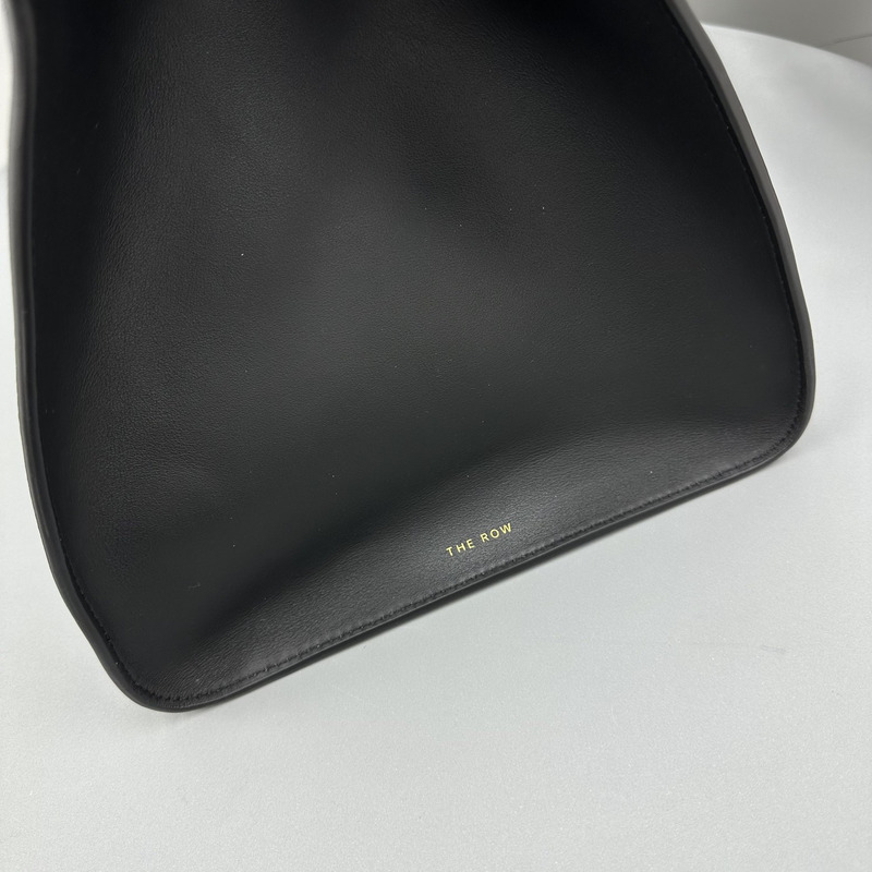 The Row Margaux Leather Tote Bag Cowhide Commuter Handheld Women\