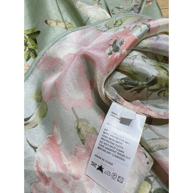 Zimmermann Dresses In Sage Floral