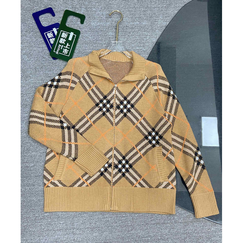 B**rry check wool cashmere blend jacket sand