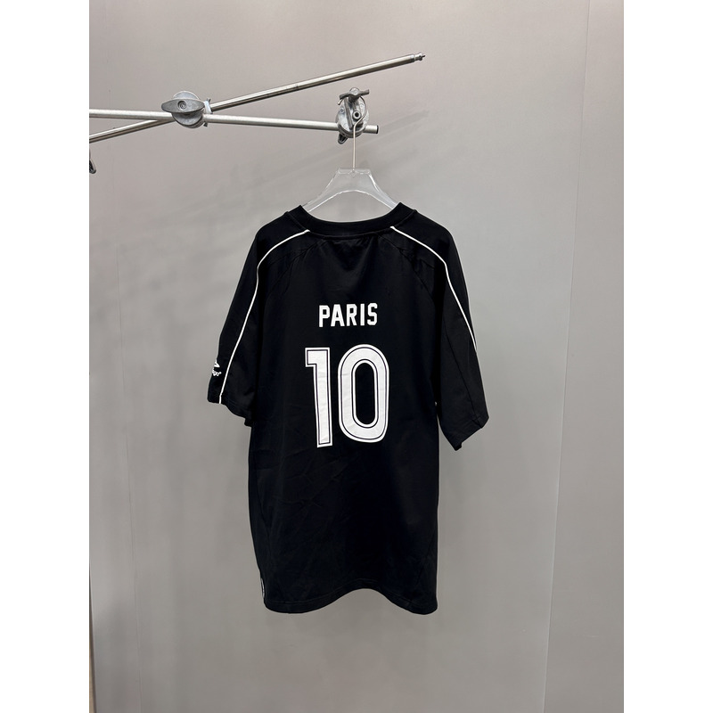 Ba*len*cia*ga cotton jersey t-shirt black