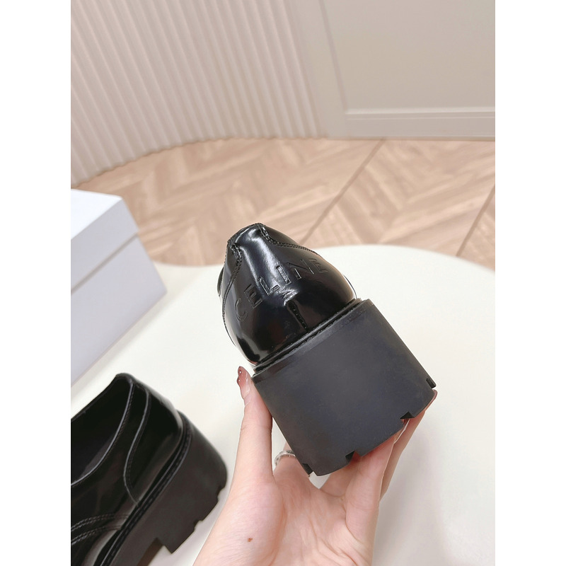 Ce**e bulky derby women shoes in black