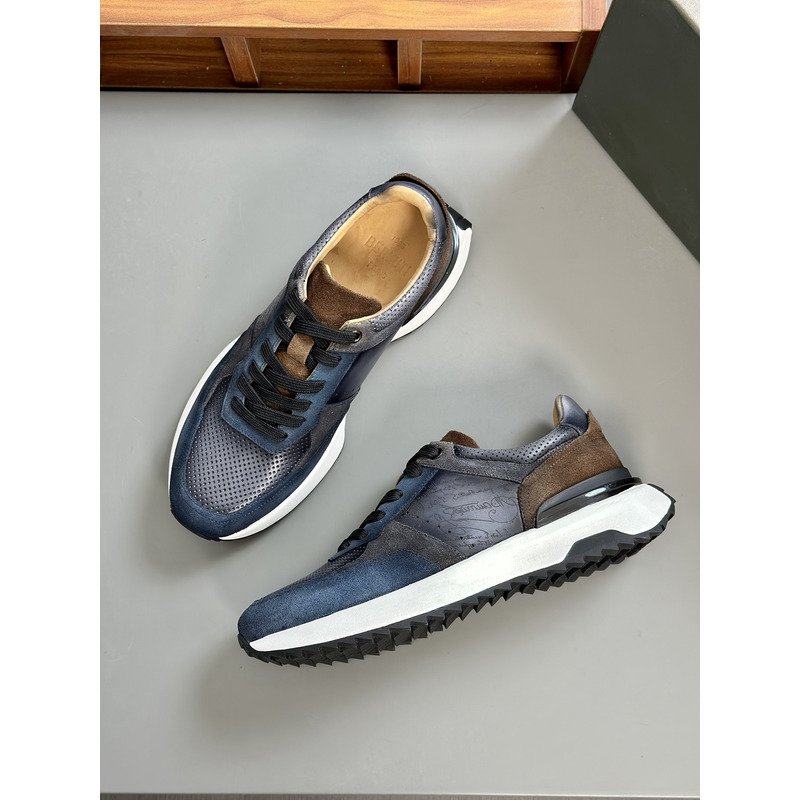 Berluti Astir Athletic Sneaker Blue
