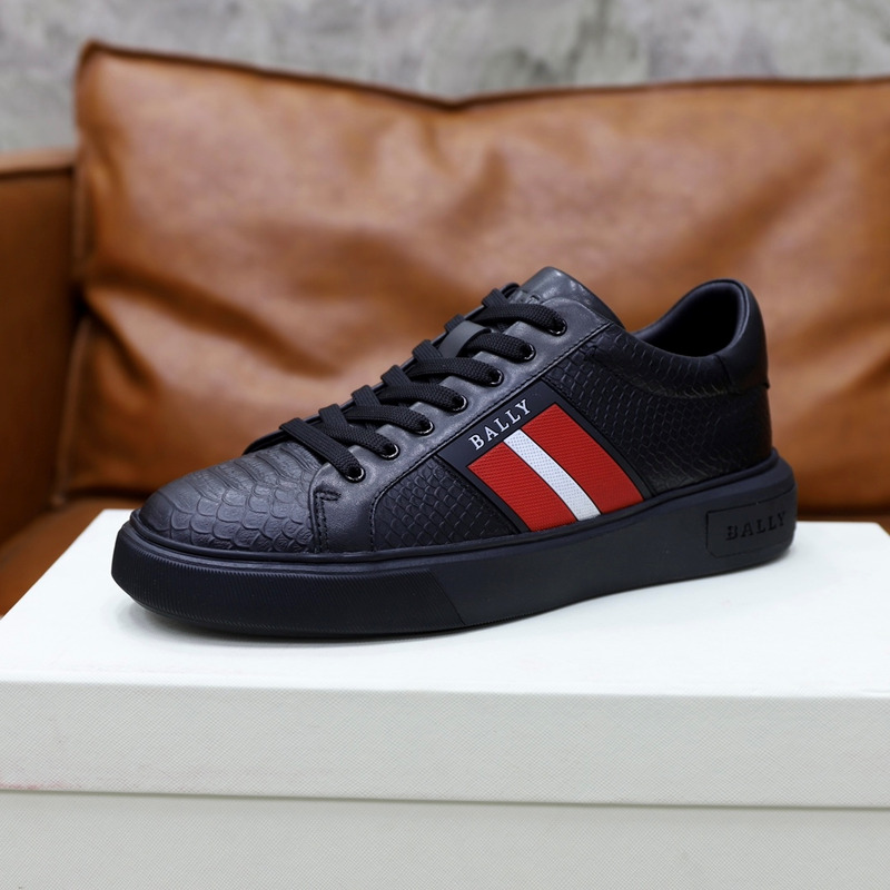 Bally Low-top Sneakers Leather Black