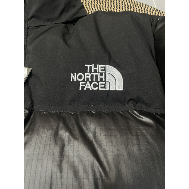 the n0*h F**e nuptse down jacket black