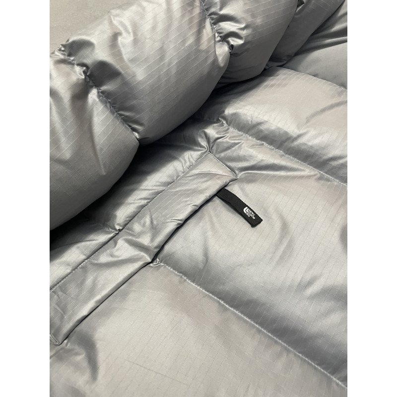 the n0*h F**e nuptse down jacket sliver