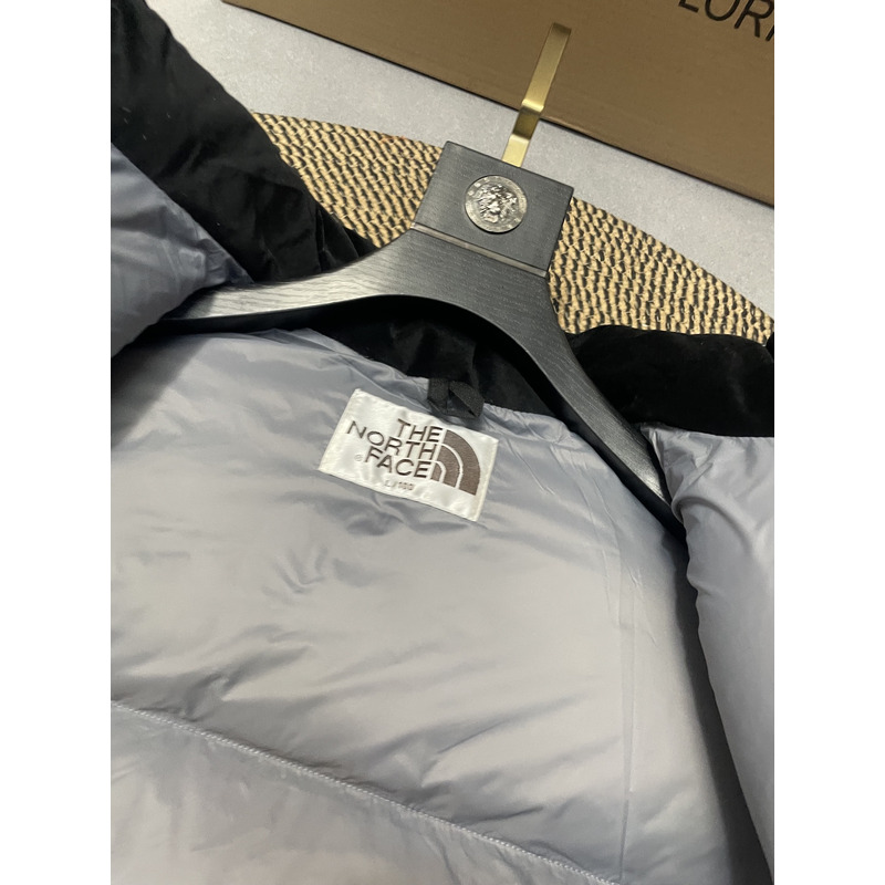 the n0*h F**e nuptse down jacket sliver