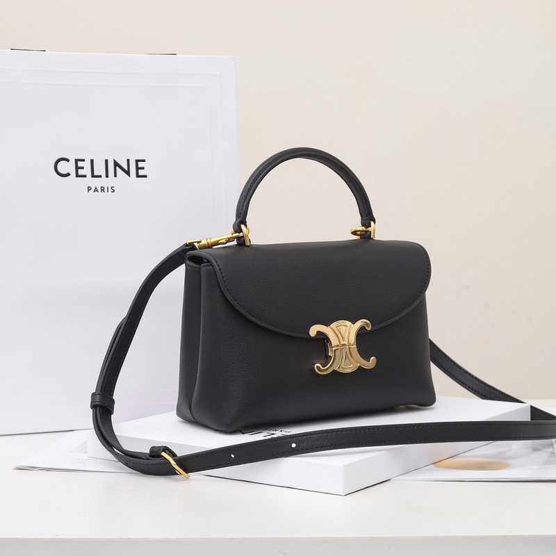 ce**e teen ning bag in S*pple calfskin black