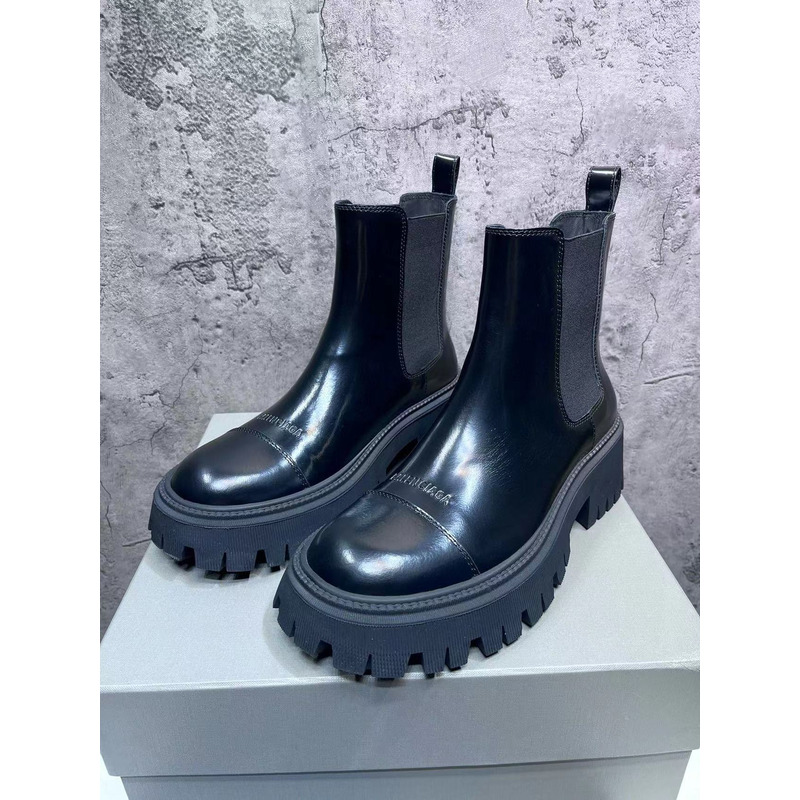 Ba*len*cia*ga chelsea boots black