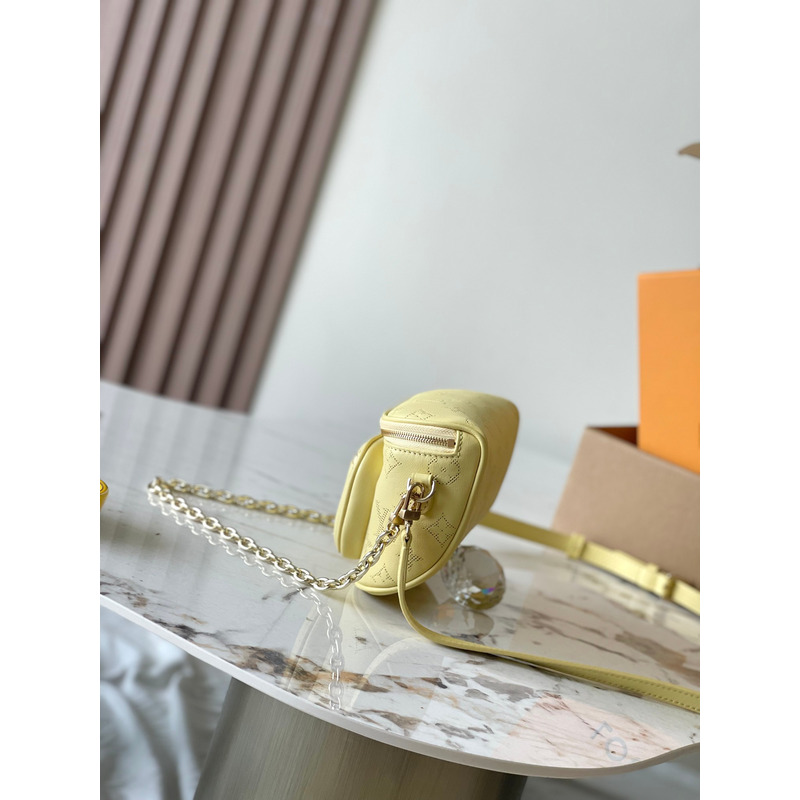 l**is V*t*n mini bumbag yellew