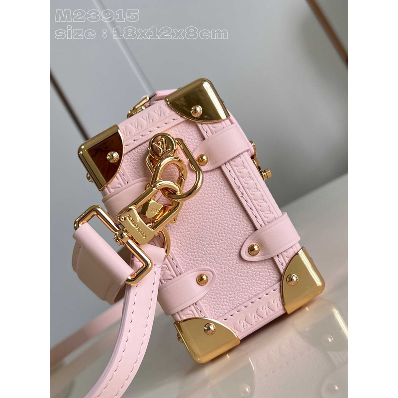 l**is V*t*n side trunk pm calfskin in pink