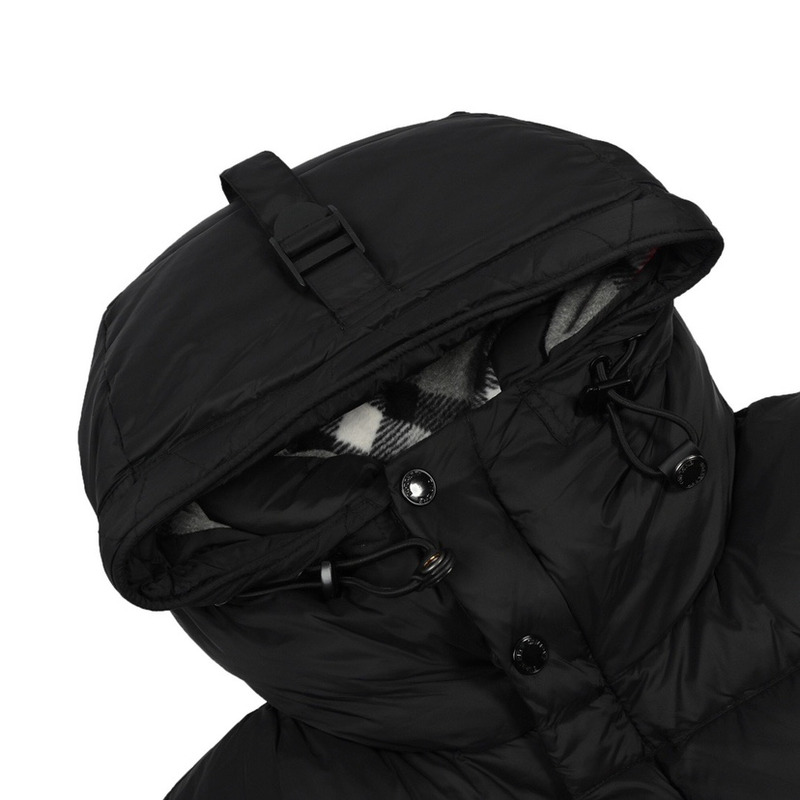 B**rry down jacket in padded nylon black