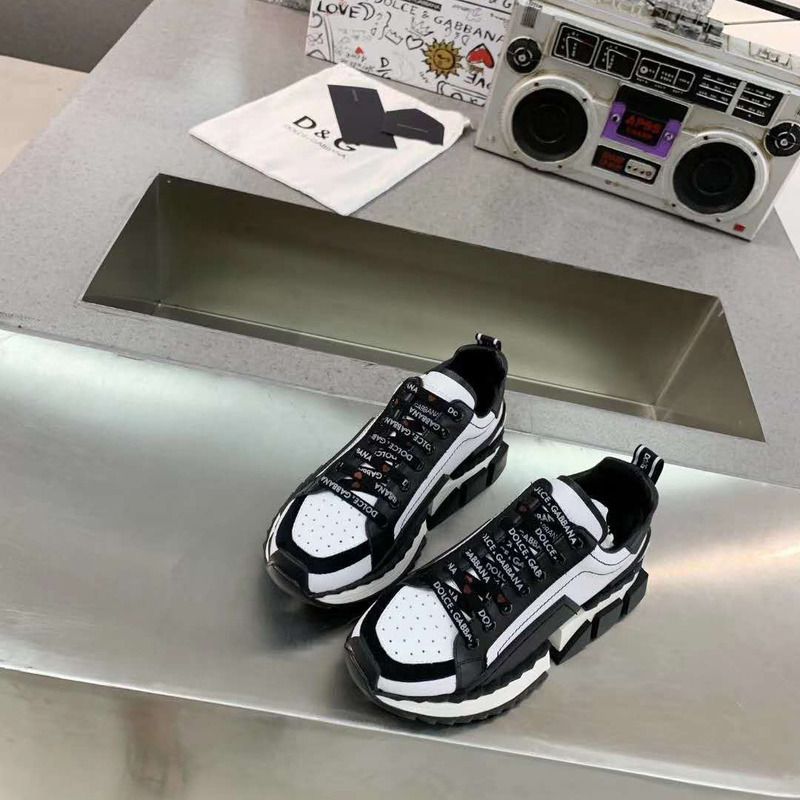 dolce & gabbana S*perqueen chunky low-top sneakers