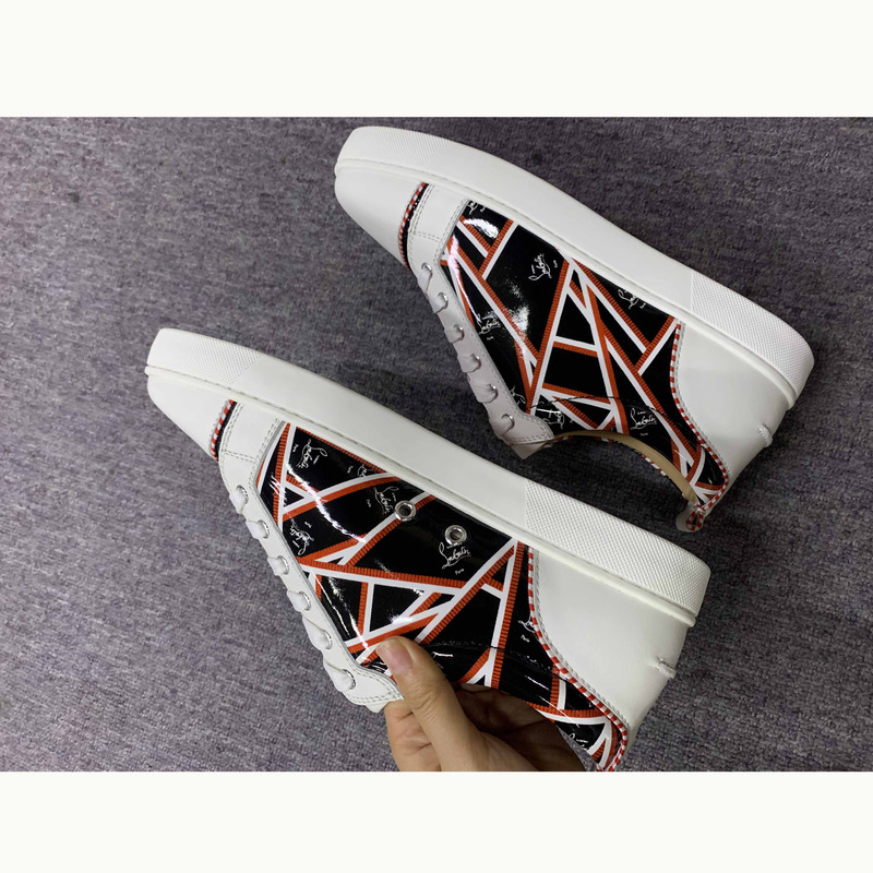 ch**an louboutin S*per perfect l**is junior low-top trainers