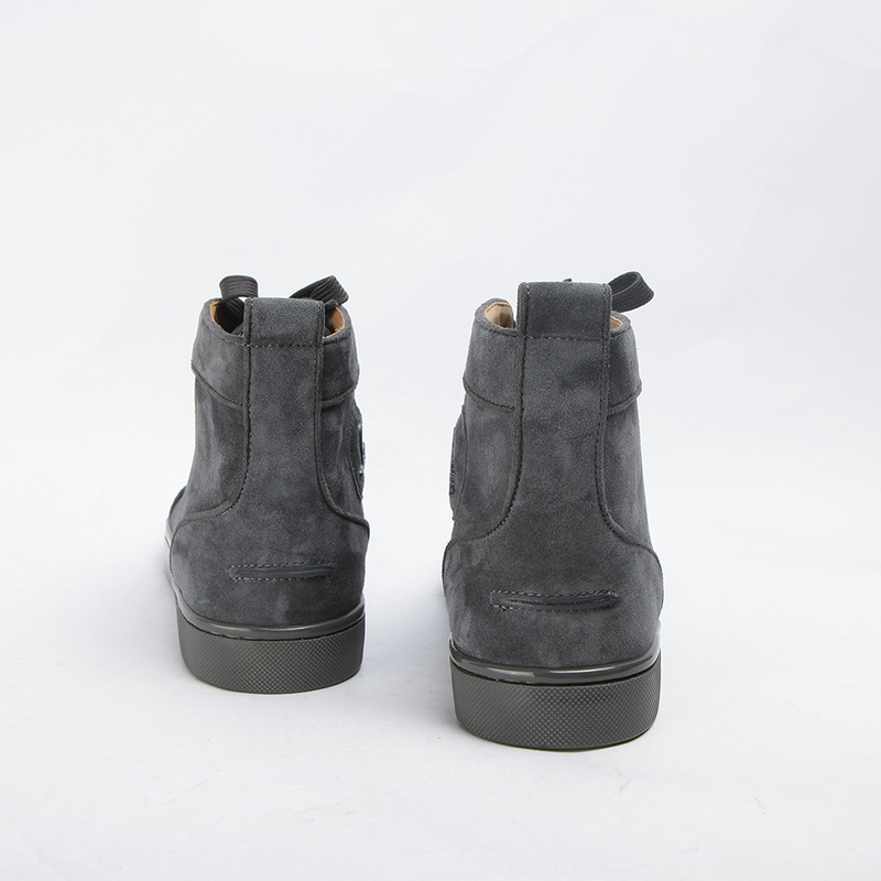 [made  to order] ch**an louboutin S*per perfect l**is camo suede high top sneakers made to order
