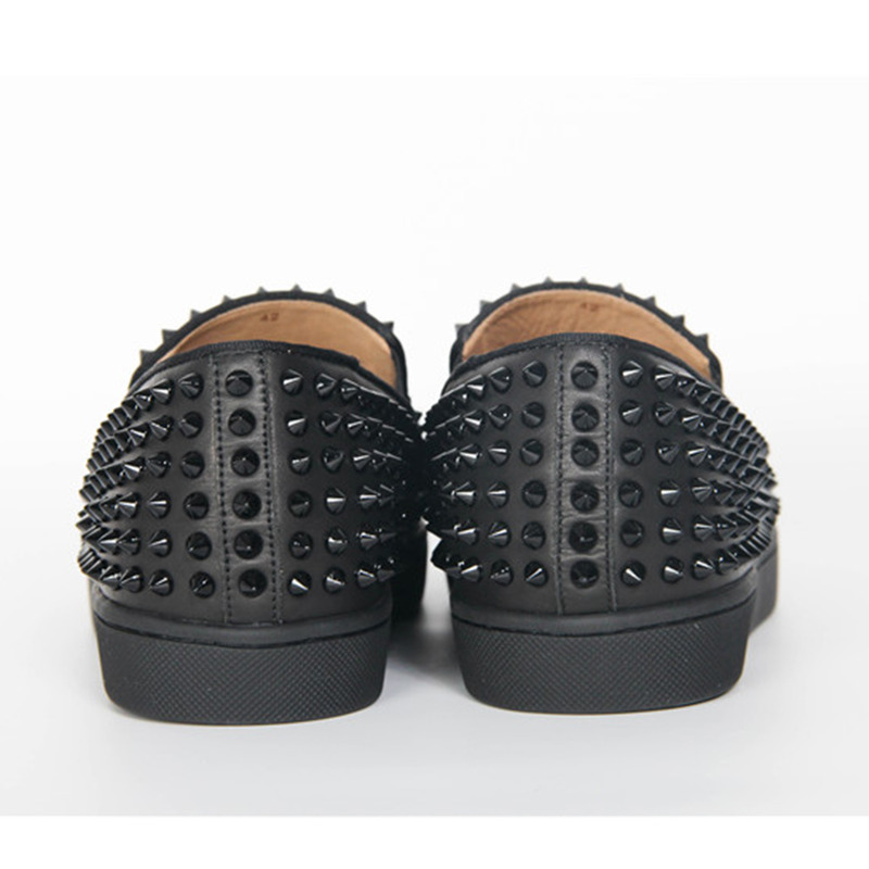 Ch**an louboutin limited version roller-boat spikes men