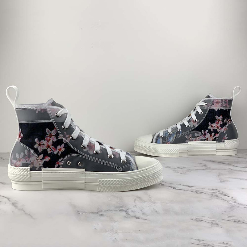D*or "b23" high-top portrait sneaker