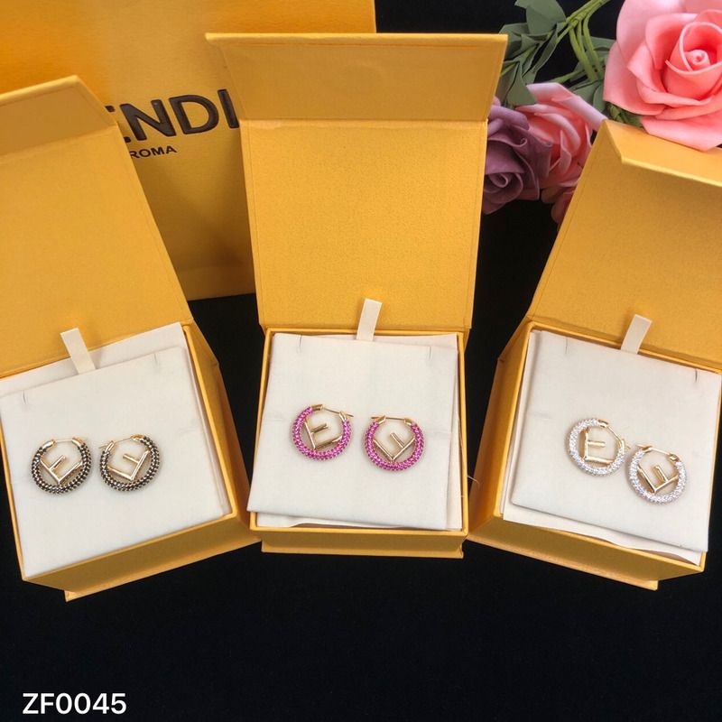 F**di earrings