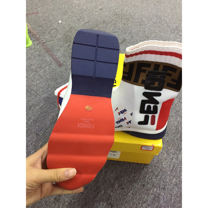F**di mania knit sock sneakers