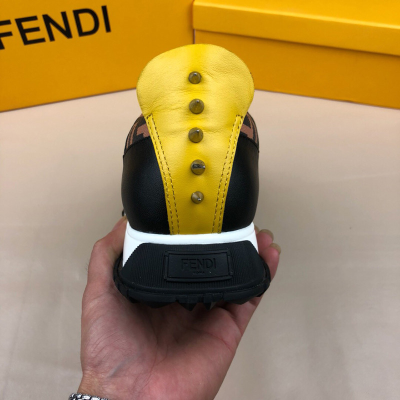 F**di multi-color ff logo training sneakers