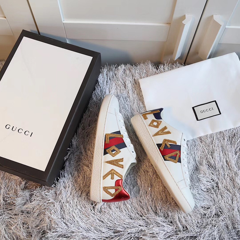 G*u*i ace embroidered sneaker