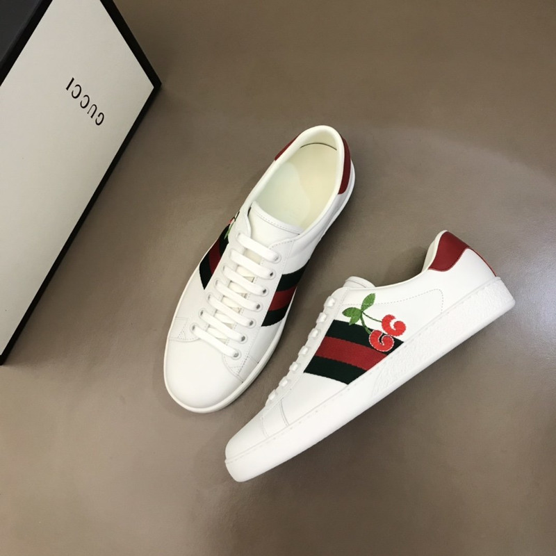 G*u*i ace G*u*i cherry sneaker