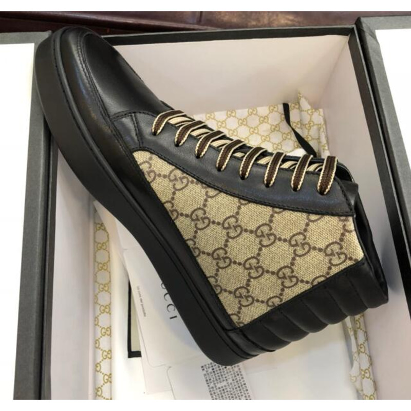 G*u*i gg logo boots