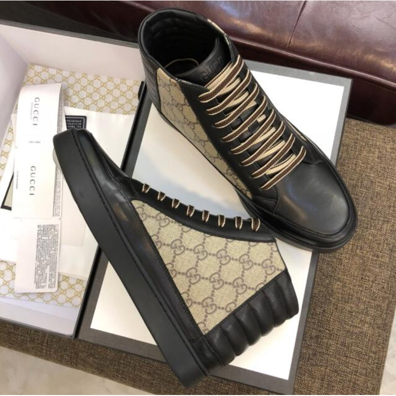 G*u*i gg logo boots
