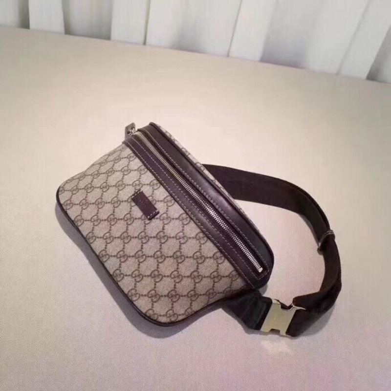 G*u*i brown belt bag