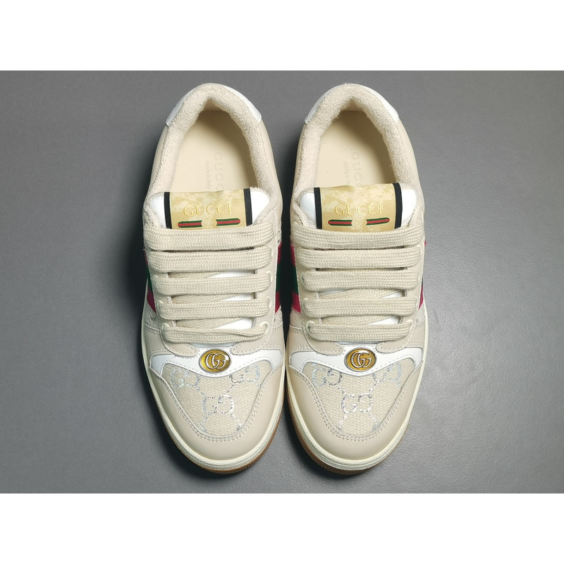G*u*i low pink green old casual shoes woman