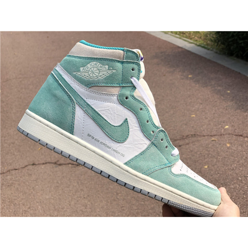 Air Jordan 1"Turbo Green"555088 311 Sneakers Men Women